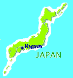 map of Kagawa